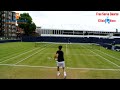 Tennis Pro Practice | Tennis Pro Training Berdych + Andujar (Hitting Court Level)