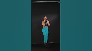 Offset Deficit Goblet Squat