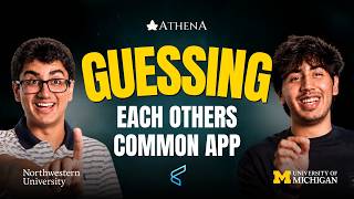 Best Friends Guess Each Others College Apps Michigan Vs Northwestern