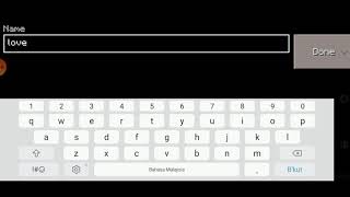 Make Word 'love' using KawaiiWorld App screenshot 1