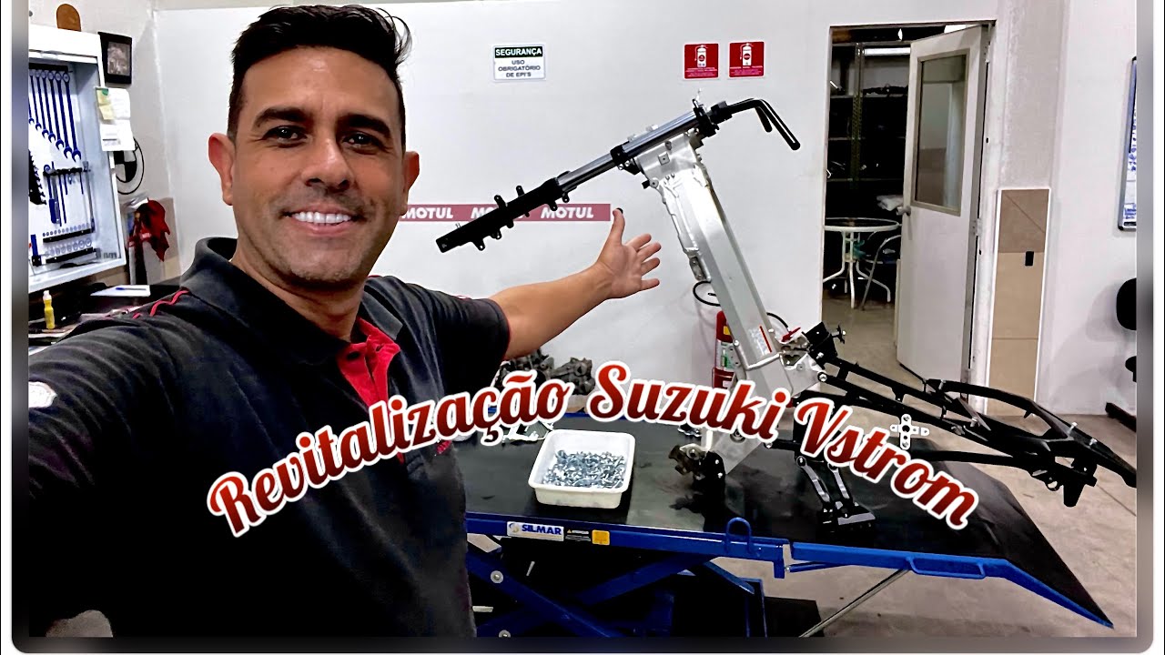 Revitalização Suzuki Vstrom DL1000 Ano 2005 com 180.000 KM !