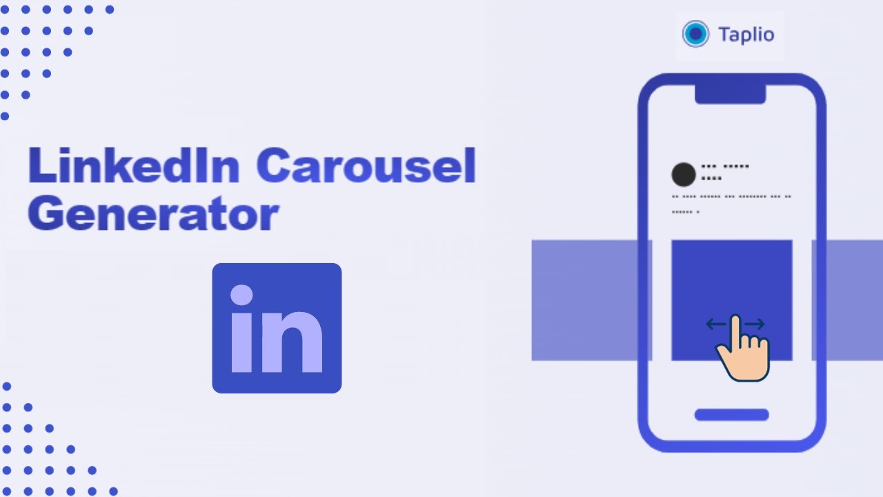 How to generate Viral LinkedIn Carousel Posts with free AI tool - YouTube