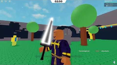 Script Skirmish 2 - Black-Iron Broadsword Showcase