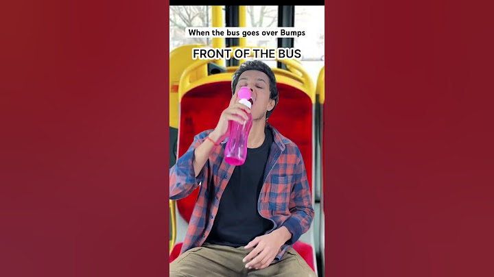 When the bus goes over Bumps 😅 | Funtales #shorts