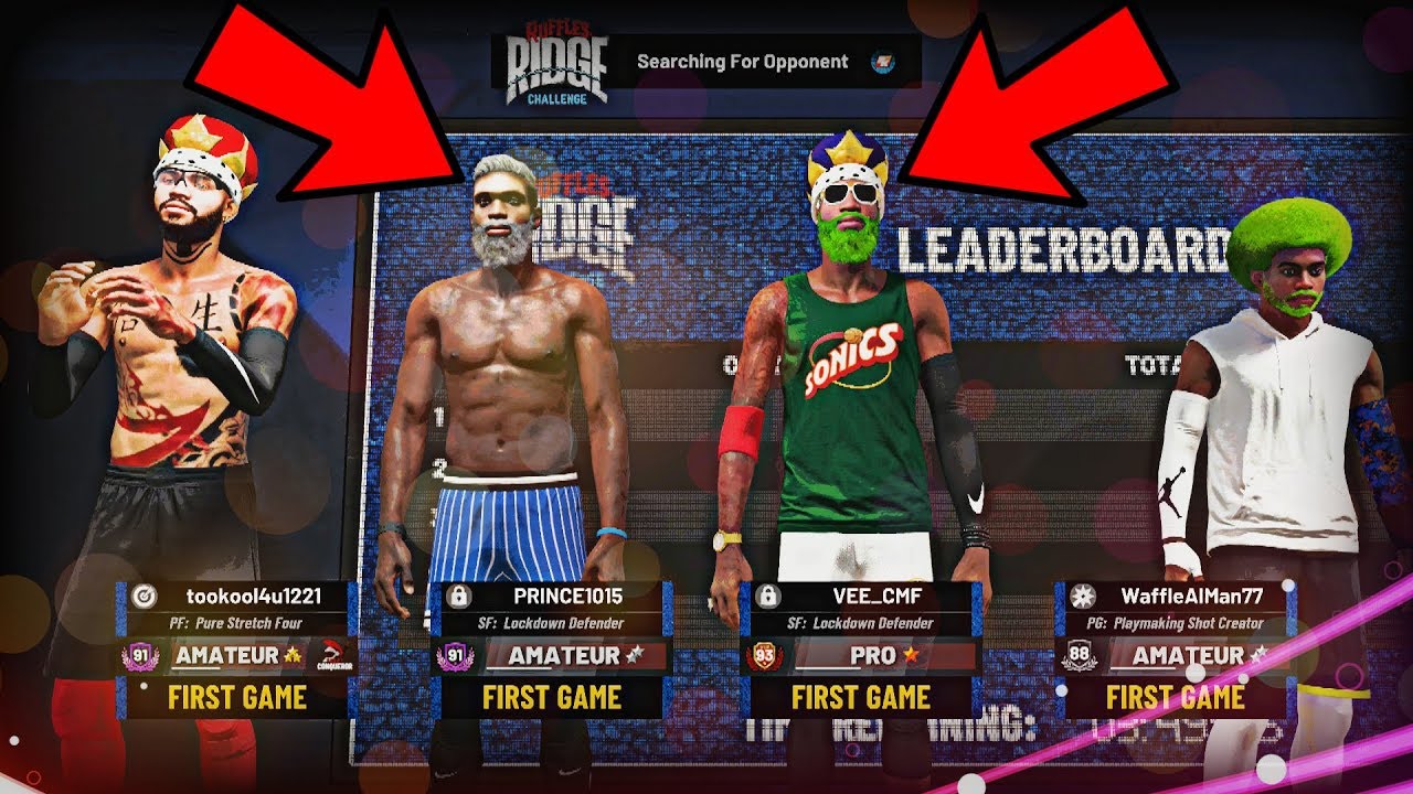 USING 2 LOCKDOWN DEFENDERS ON RUFFLES 4 POINT! ALL DEFENSIVE BUILD TEAM ...