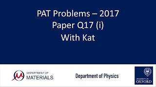 PAT Problems - 2017 Q17 (i) with Kat