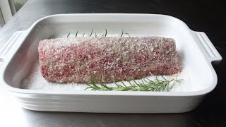 Salt Crusted Beef Tenderloin  How to Make Beef Tenderloin in a Salt Crust