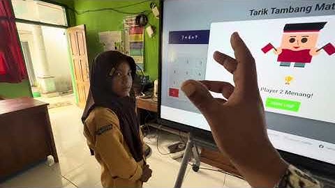 Cara Akses Kuis Tarik Tambang Matematika ~ Belajar Sambil Bermain di IFP (Interactive Flat Panel)