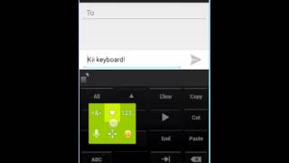 Android Kii Keyboard Tutorial screenshot 1