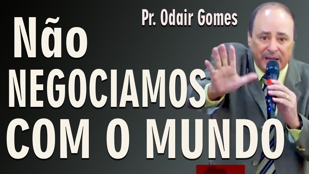 O JUSTO VIVERÁ DA FÉ   PR  ODAIR GOMES