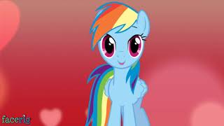 Rainbow Dash Test Facerig