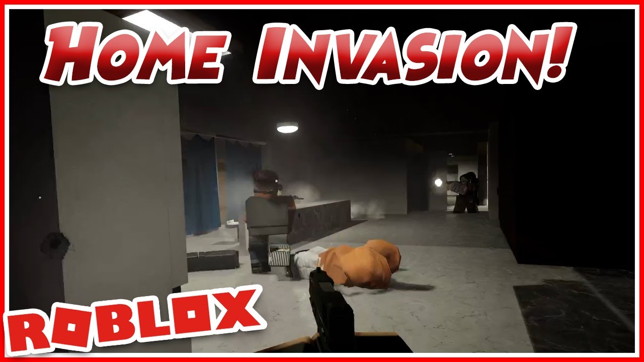 Home Invasion! Realistic Home Defense! Roblox! 