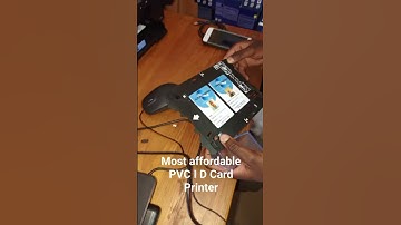 most affordable PVC i.d card printer