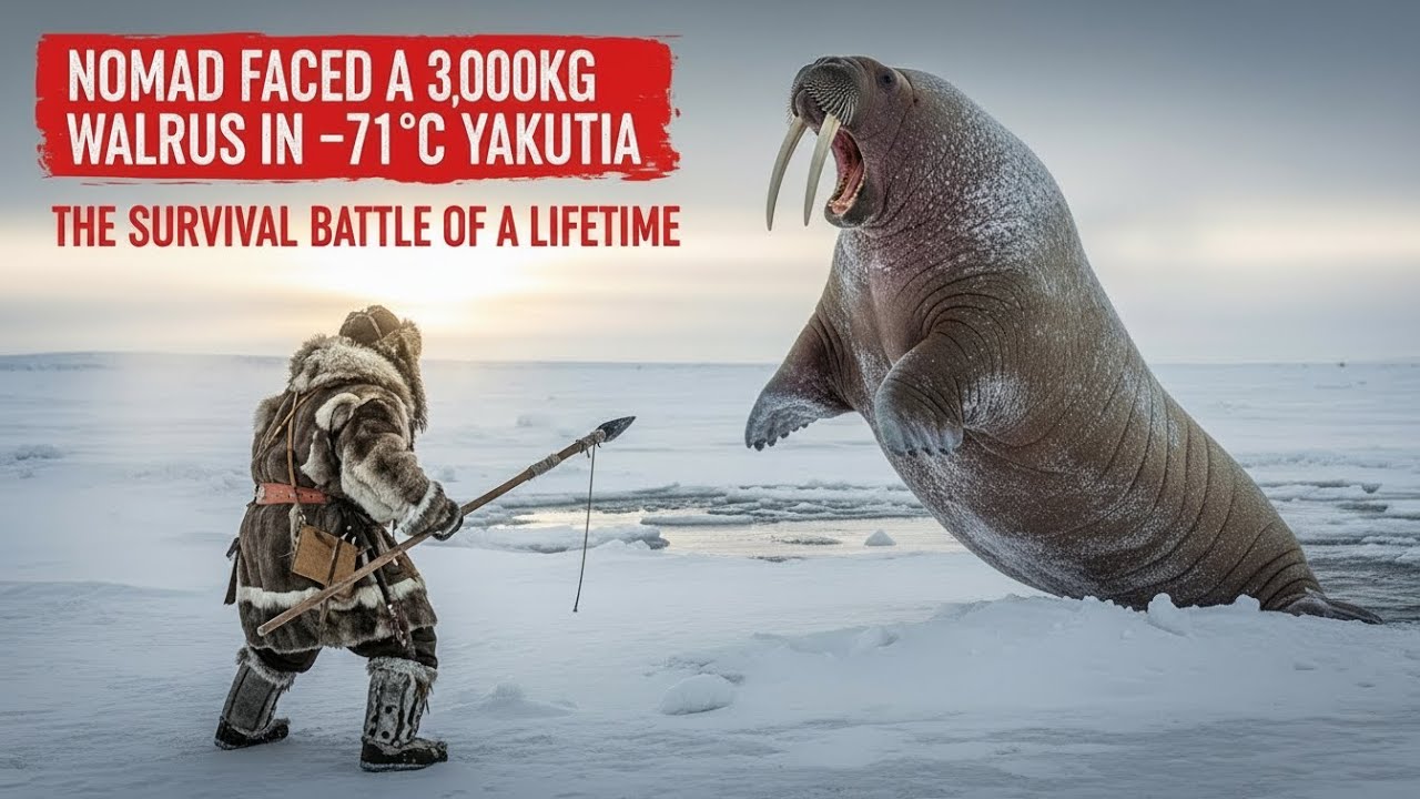 Nomad Faced a 3,000kg Walrus in −71°C Yakutia | The Survival Battle of a Lifetime