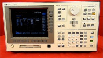 HP Agilent 4155A Semiconductor Parameter Analyzer, For Sale