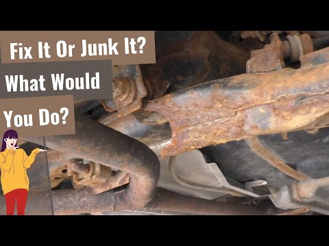 How Would You Fix This Rotted Out Nissan?