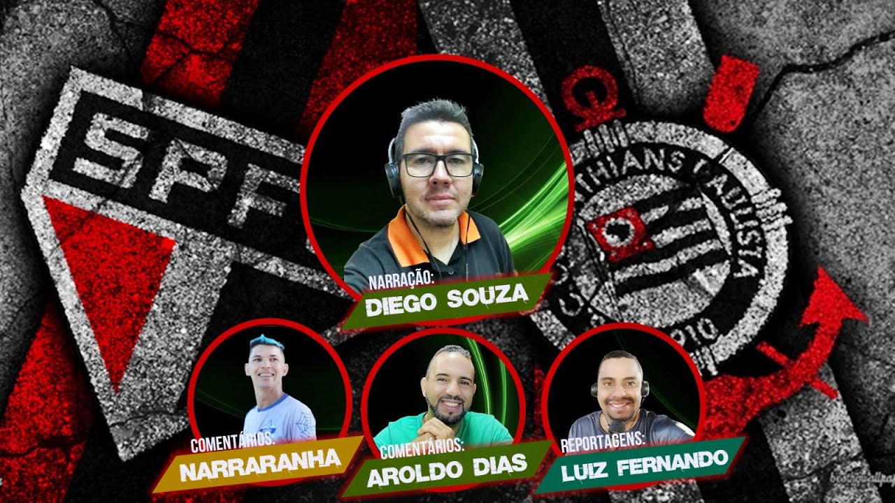 SÃO PAULO X CORINTHIANS AO VIVO - SEMI-FINAL DA COPA DO BRASIL 2023 ...