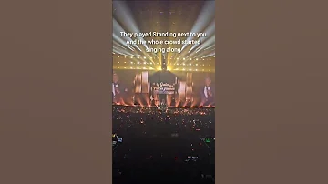 The Whole Crowd Singing Standing Next To You Jungkook Standingnexttoyou Btsshorts Shorts 