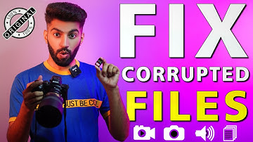 How to Fix Corrupted or Broken Video Files from Camera/SD cards | 2023 Best Video Repair Software