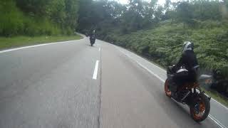 170806 Ulu Yam Awana Stage 2 below 400cc race (Z250,Ninja250,R25,rc390)