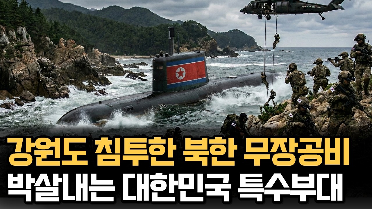 북한 무장공비 소탕작전! 강원도로 침투한 북한 무장공비를 제압하기위해 대한민국 특수부대가 투입! 무장공비들을 소탕하는 이야기