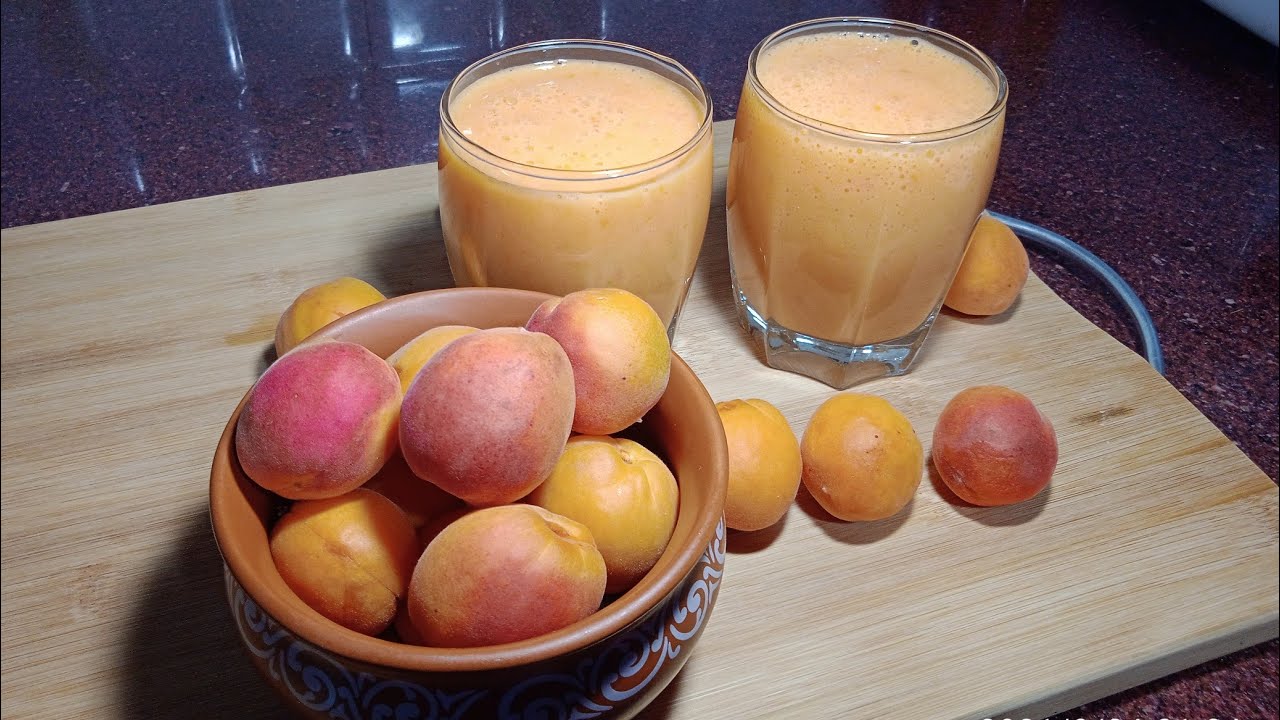 Apricot juice recipe in 1 min