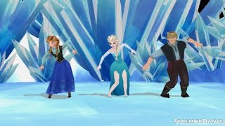 Frozen dancing to E.T. [MMD]