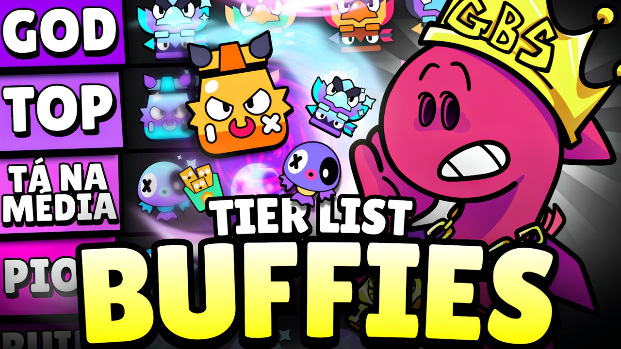 BULL TÁ QUEBRADO! TIER LIST de BUFFIES no BRAWL STARS! TOP 18 BUFFIES DE PIOR Á MELHOR!