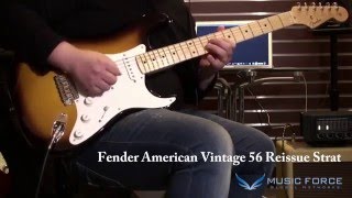 Fender American Vintage 56 Strat & Suhr Classic Pro - Sound Test