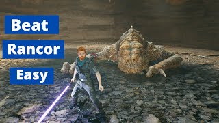 How to Beat the Rancor on Jedi Grand Master Difficulty: Star Wars Jedi Survivor