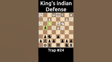 🔥 Crushing Traps in the King’s Indian Defense ♟️- Trap 24