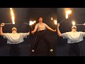 Valkyrae  janet tries fire transfer with extraemily and carolinekwan