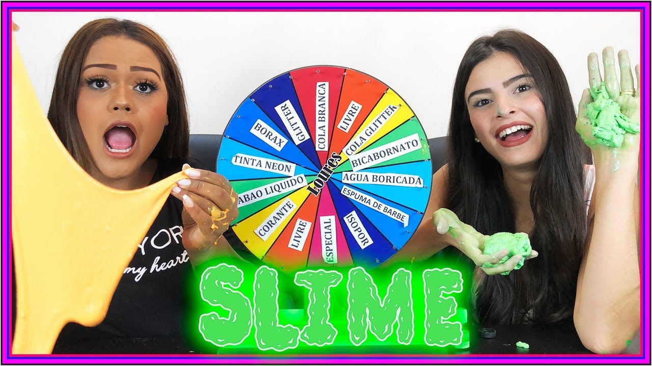 NickALive!: Desafio do slime com ROLETA misteriosa!