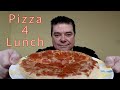 ASMR - Eating A Double Pepperoni Pizza For Lunch