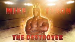 Mike Tyson The Destroyer Top KO ( Synthwave - Rocky Style )