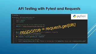 API Testing with Pytest and Requests in Visual Studio Code