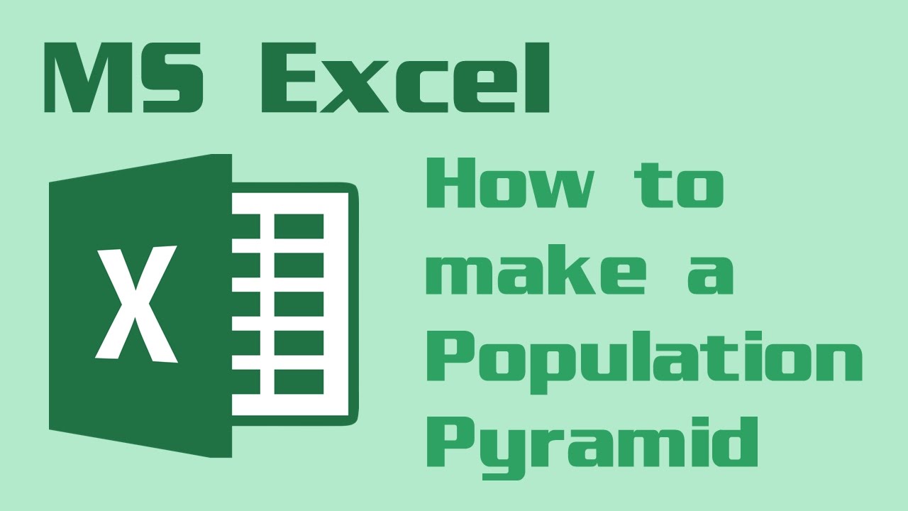 How To Create Pyramid Chart In Excel 2016