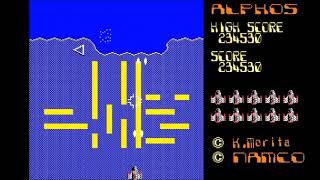 PC-8801版ALPHOS 1周プレイ