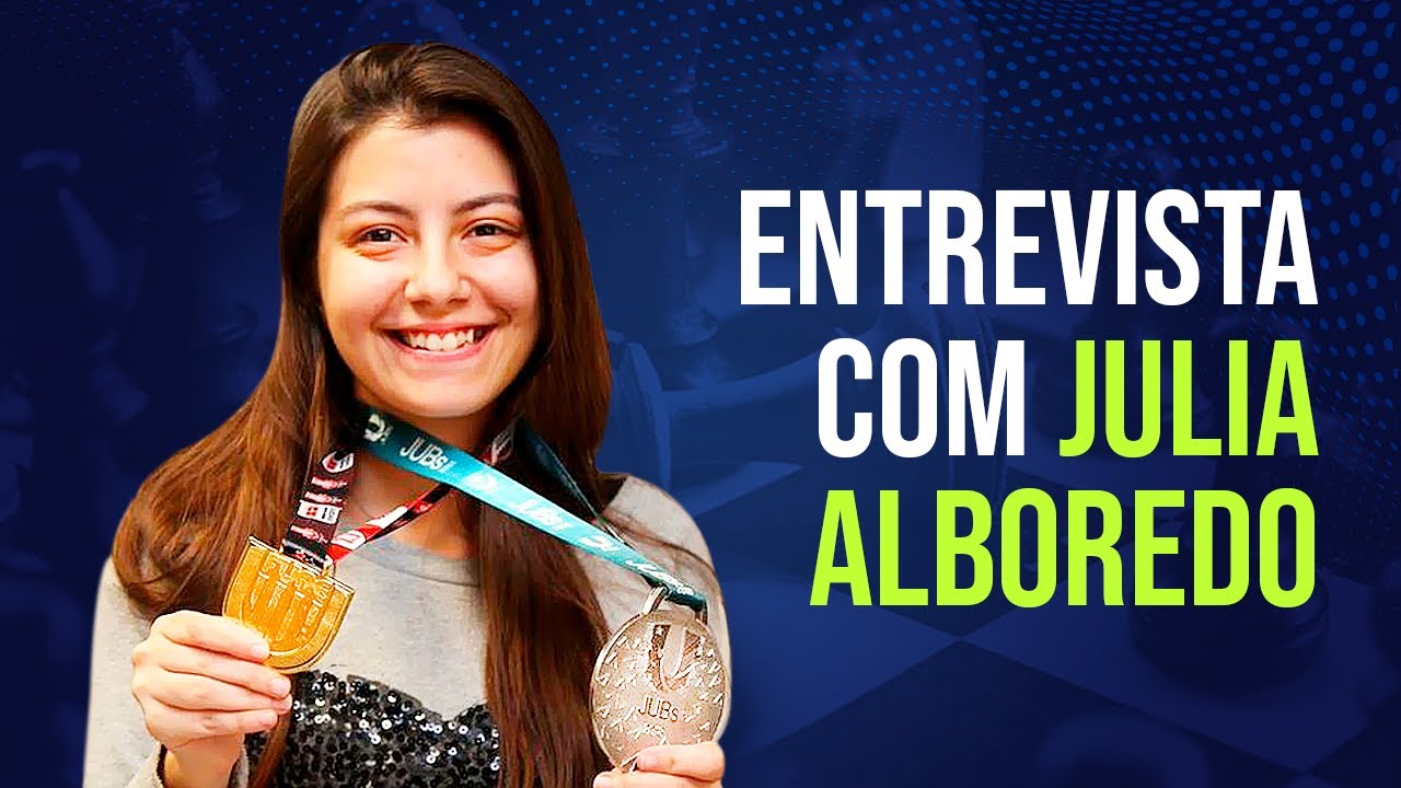 Julia Alboredo, 22 anos, campeã do SP - Exclama Mind Games