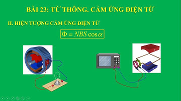 Bài 23 Vật lý 11 - Từ thông, cảm ứng điện từ -Thầy Hoàng