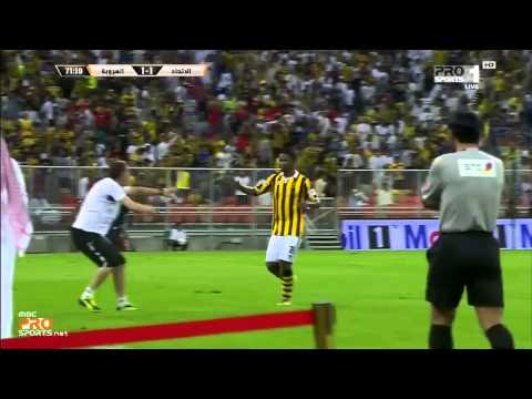 هدف الاتحاد الأول في مرمى العروبة ياكونان   