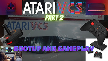 The New Atari VCS Onyx edition Part 2- Bootup and Gameplay