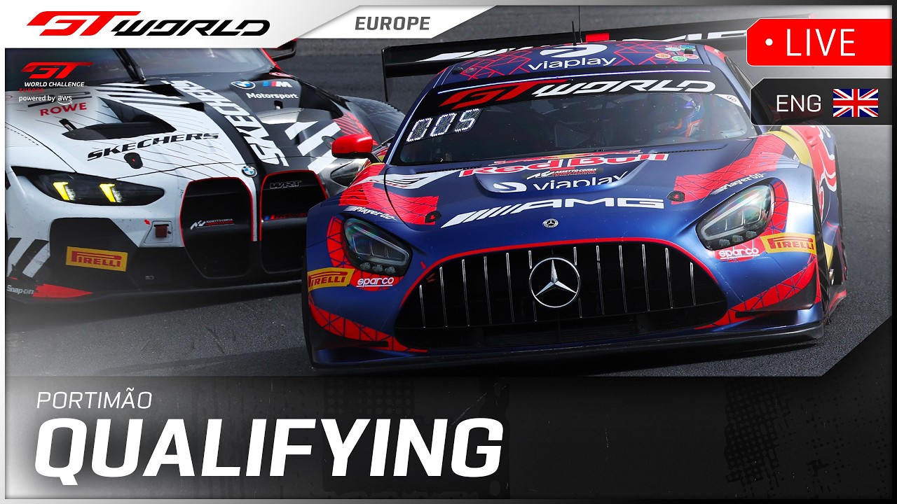 LIVE | Qualifying | Portimão | GT World Challenge powered by AWS 2026 (English)