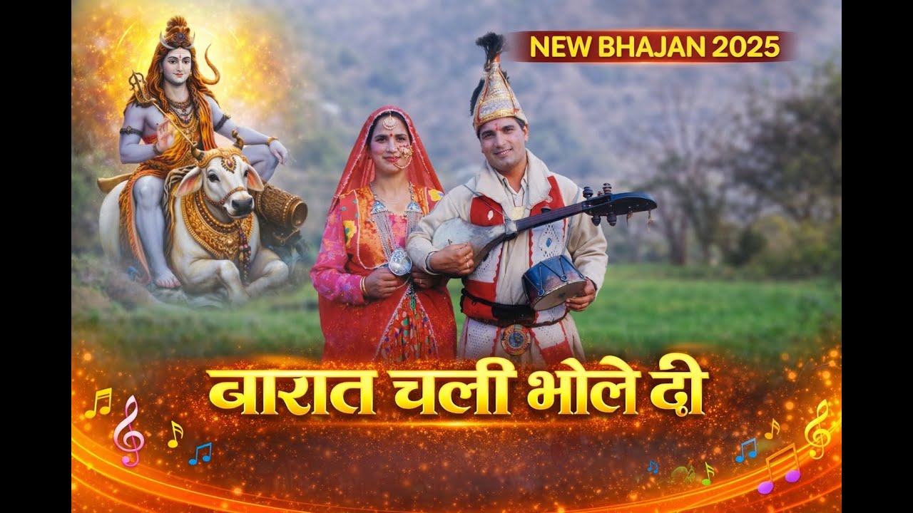 BHAJAN BARAT - CHALI BHOLE DI ||| ROSHAN KANCHAN 2025||| NEW  BHAJAN 2025||| D.O.P.- RAAJ CHHABRAA