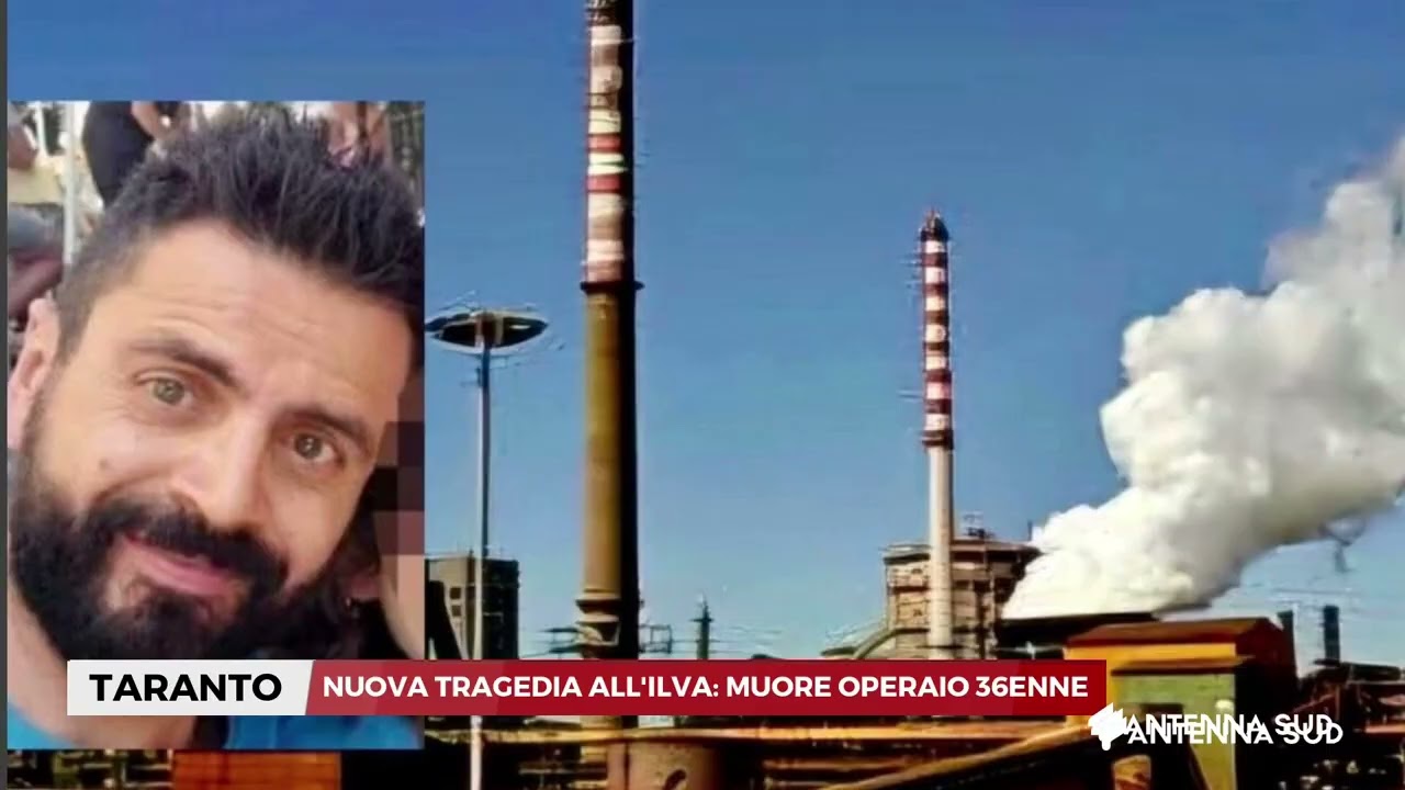 03 MARZO 2026   TARANTO   NUOVA TRAGEDIA ALL'ILVA, MUORE OPERAIO 36ENNE