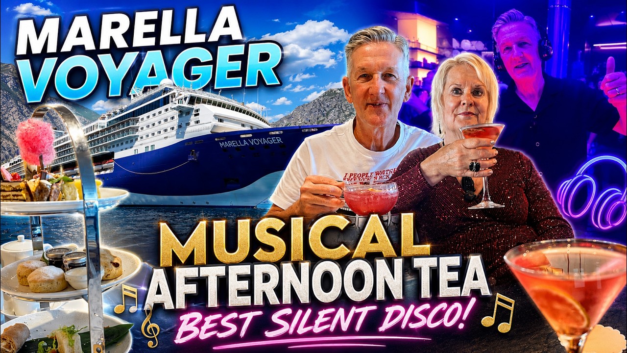 Marella Voyager..Musical Afternoon Tea..One of our best Silent Disco's