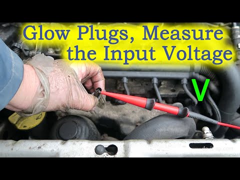 How to Test Glow Plugs - The Supply Voltage & Timer Operation