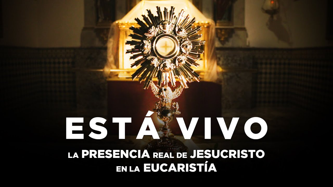 Está Vivo Sobre la PRESENCIA de JESUCRISTO en la EUCARISTÍA YouTube Está Vivo Sobre la PRESENCIA de JESUCRISTO en la EUCARISTÍA YouTube