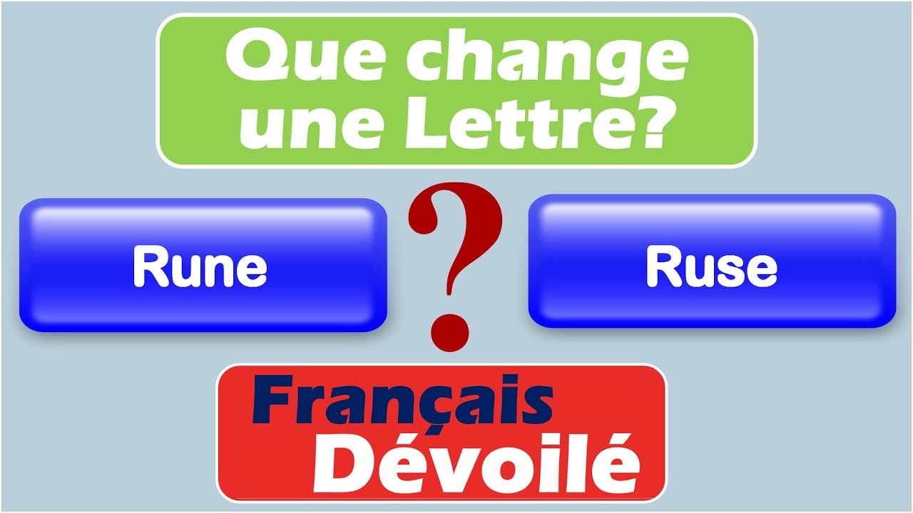 Rune et Ruse (Une Lettre) - YouTube