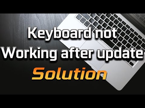 FIXED - Keyboard Not Working After Windows Update in Windows 10 2025 by TechFixIT